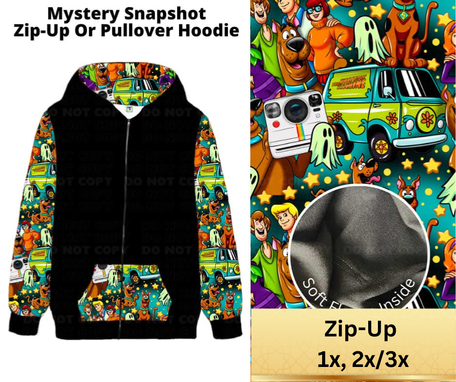 Mystery Snapshot Zip-Up Hoodie