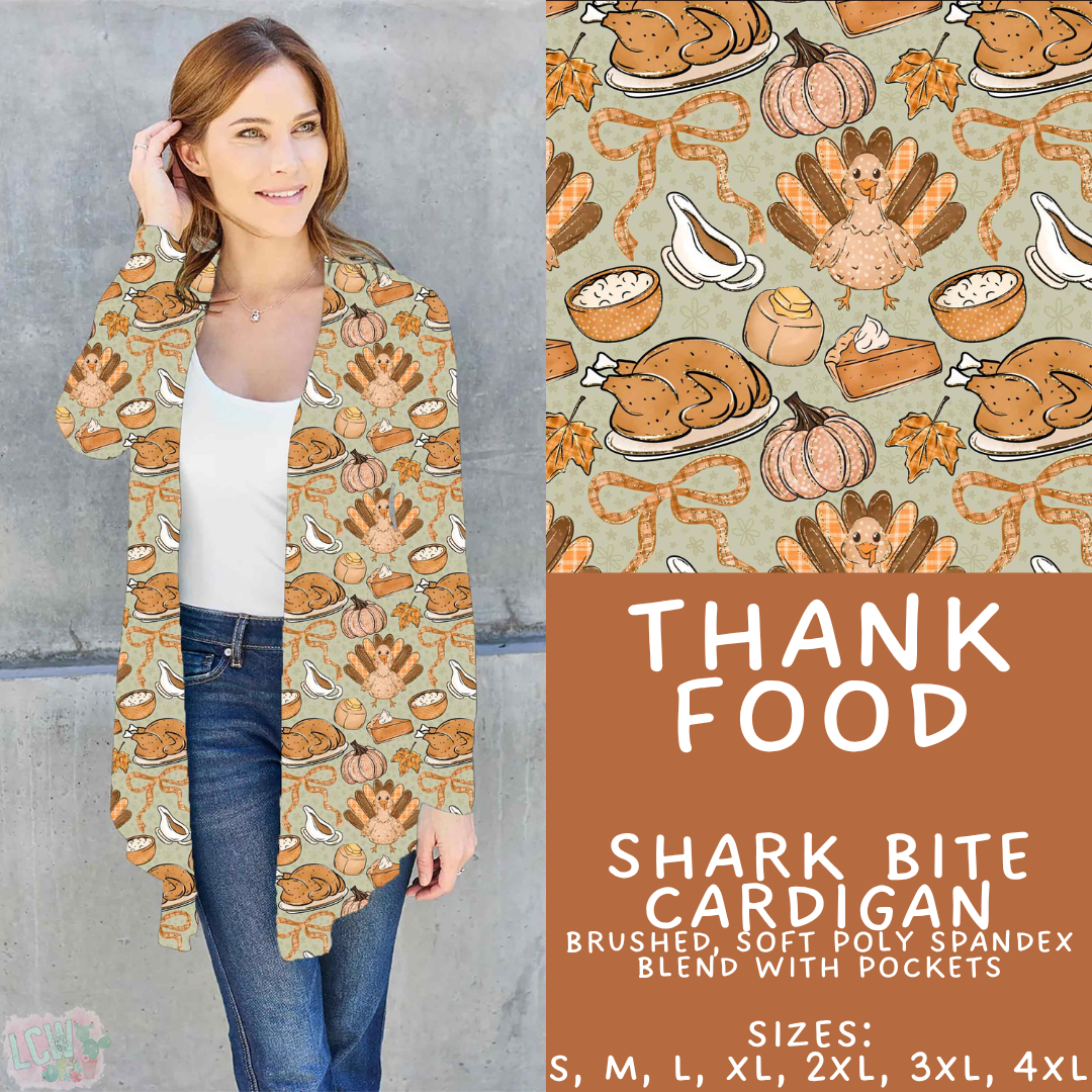 Batch #582 - Hello Fall 3 - Closes 9/7 - ETA early Nov - Thank Food Cardigan