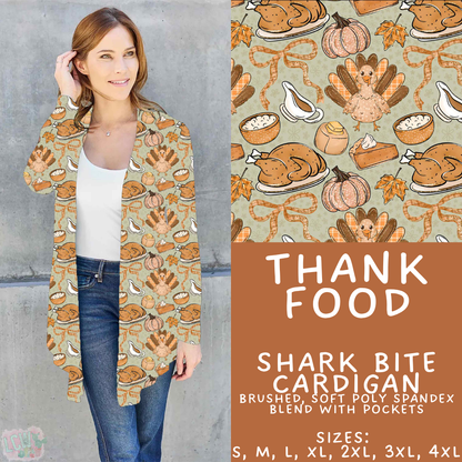 Batch #582 - Hello Fall 3 - Closes 9/7 - ETA early Nov - Thank Food Cardigan