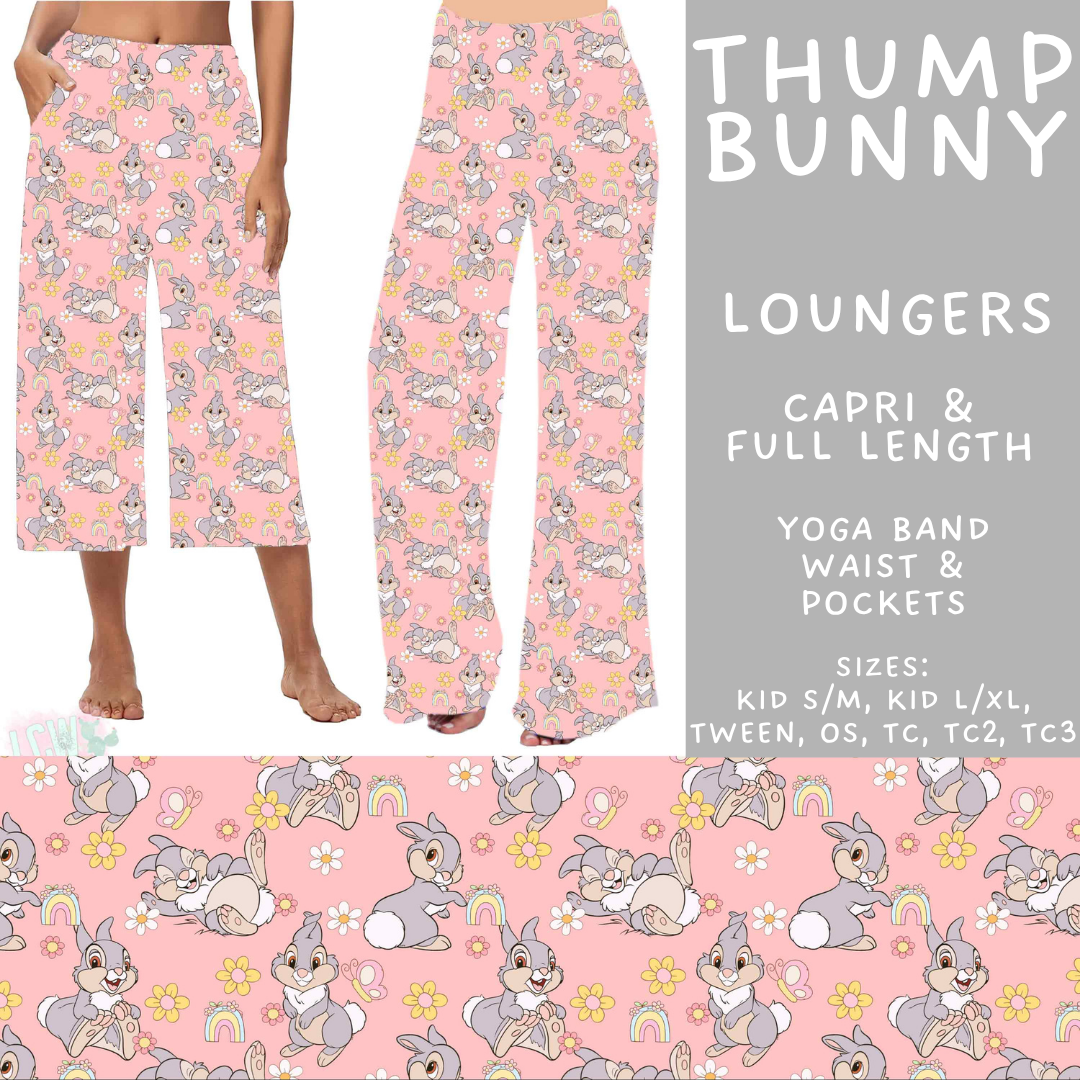 Batch #585 - Magical Faves 24 - Closes 9/14 - ETA mid Nov - Thumb Bunny Capri and Full Length Loungers
