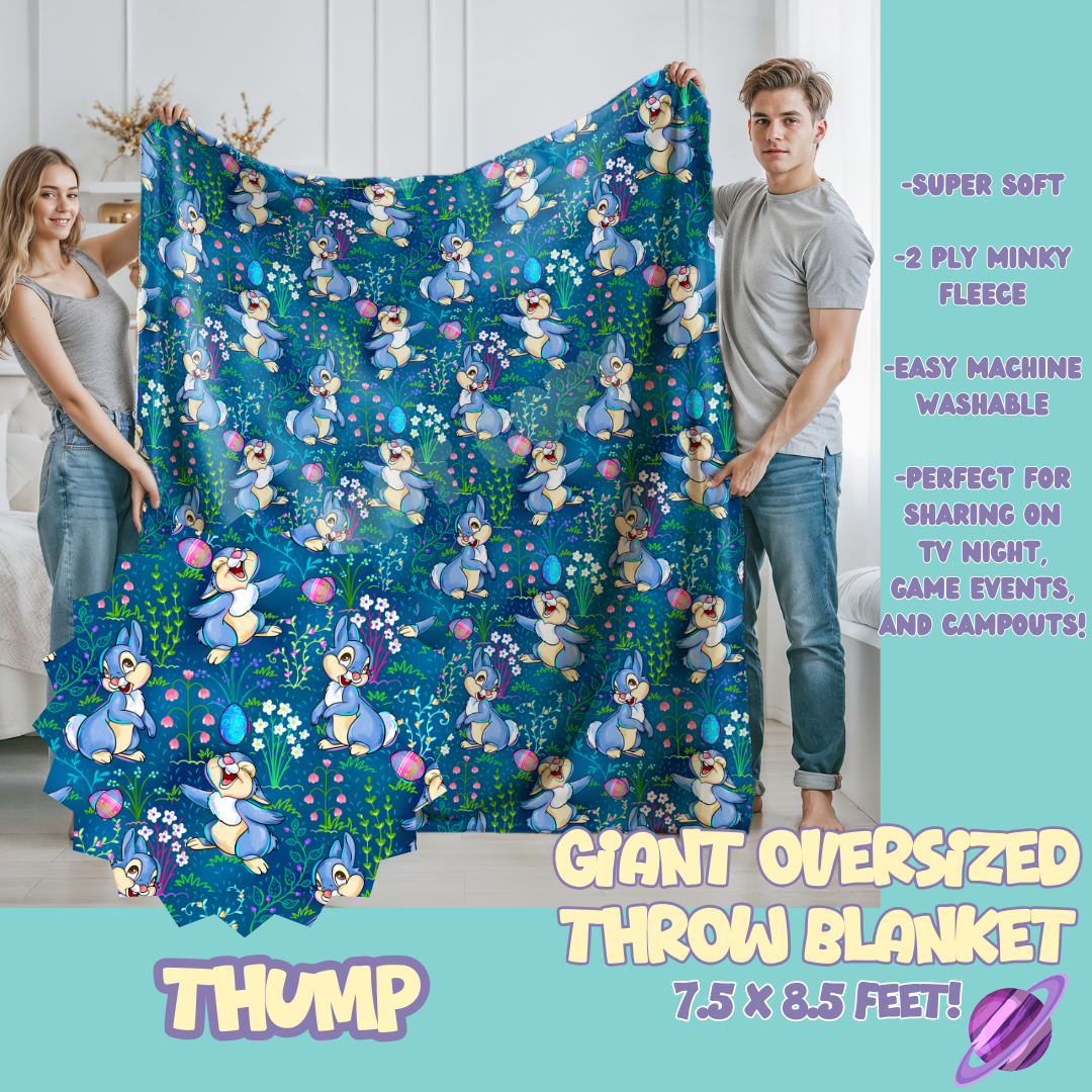 THUMP - OVERSIZED THROW BLANKET 11 - PREORDER CLOSING 2/2