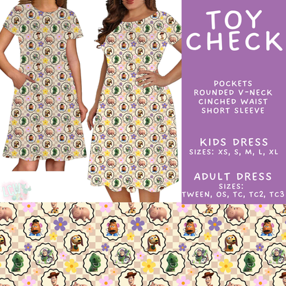 Batch #585 - Magical Faves 24 - Closes 9/14 - ETA mid Nov - Toy Check Adult & Kids Dresses