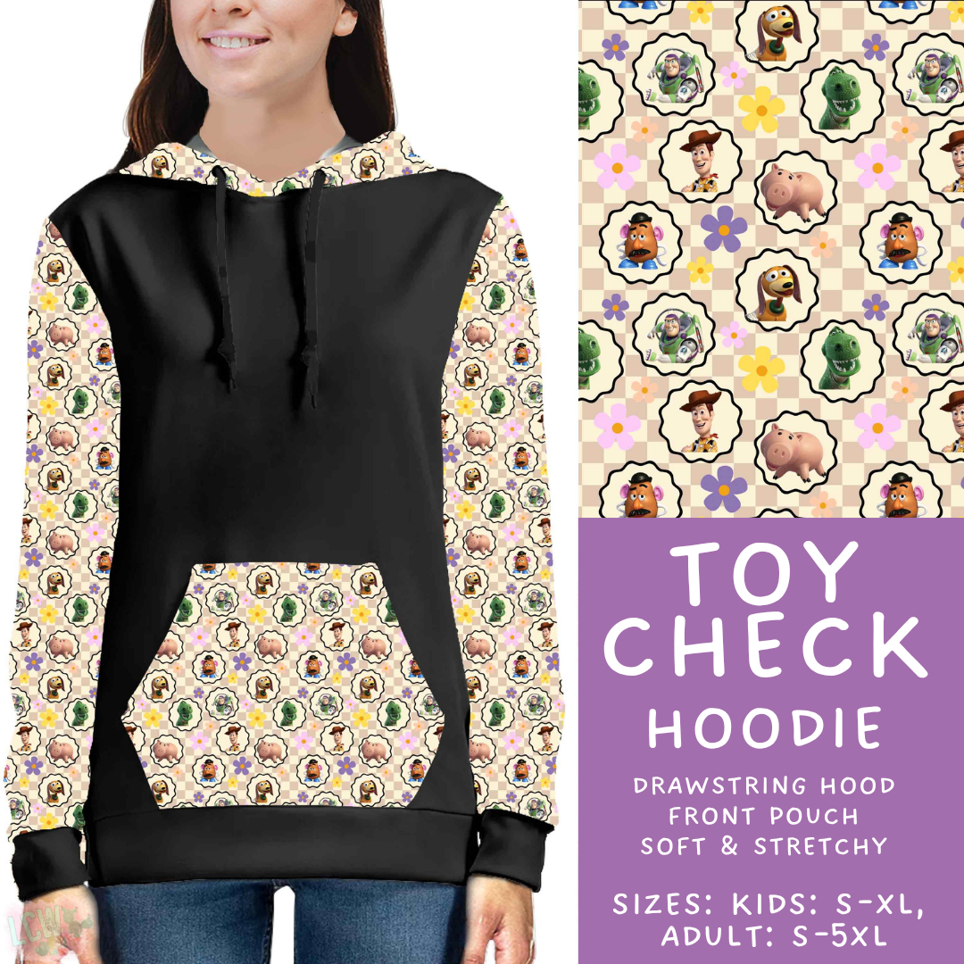 Batch #585 - Magical Faves 24 - Closes 9/14 - ETA mid Nov - Toy Check Hoodie