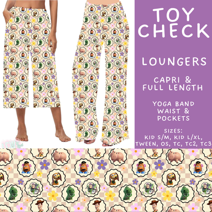 Batch #585 - Magical Faves 24 - Closes 9/14 - ETA mid Nov - Toy Check Capri and Full Length Loungers