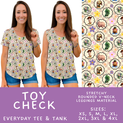 Batch #585 - Magical Faves 24 - Closes 9/14 - ETA mid Nov - Toy Check Everyday Tank & Tee