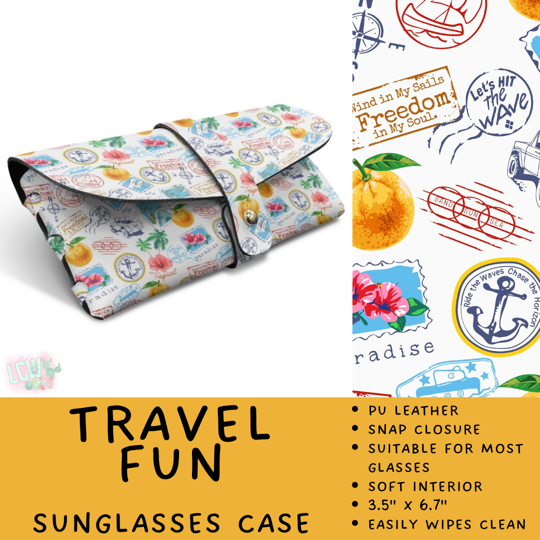 Batch #609 - Travel Collection 2 - Closes 11/6 - ETA early Jan - Travel Fun Sunglasses Case