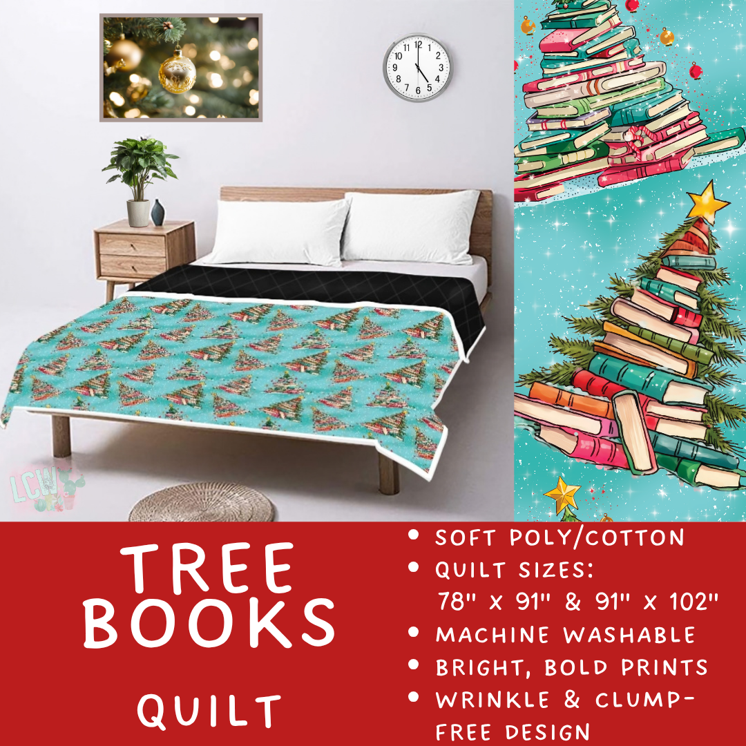Batch #597 - Christmas Quilts - Closes 10/12 - ETA early Dec - Tree Books Quilt