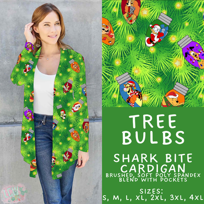 Batch #598 - Magical Character Christmas 2 - Closes 10/14 - ETA early Dec - Tree Bulbs Cardigan
