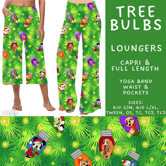 Batch #598 - Magical Character Christmas 2 - Closes 10/14 - ETA early Dec - Tree Bulbs Capri and Full Length Loungers