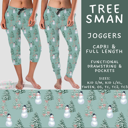 Batch #600 - Jingle all the Way 2 - Closes 10/19 - ETA early/mid Dec - Tree Sman Full and Capri Length Joggers