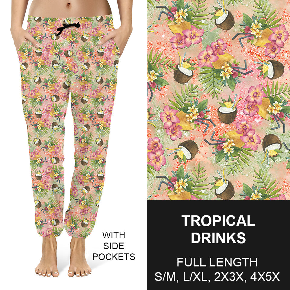 RTS - Tropical Drinks Joggers