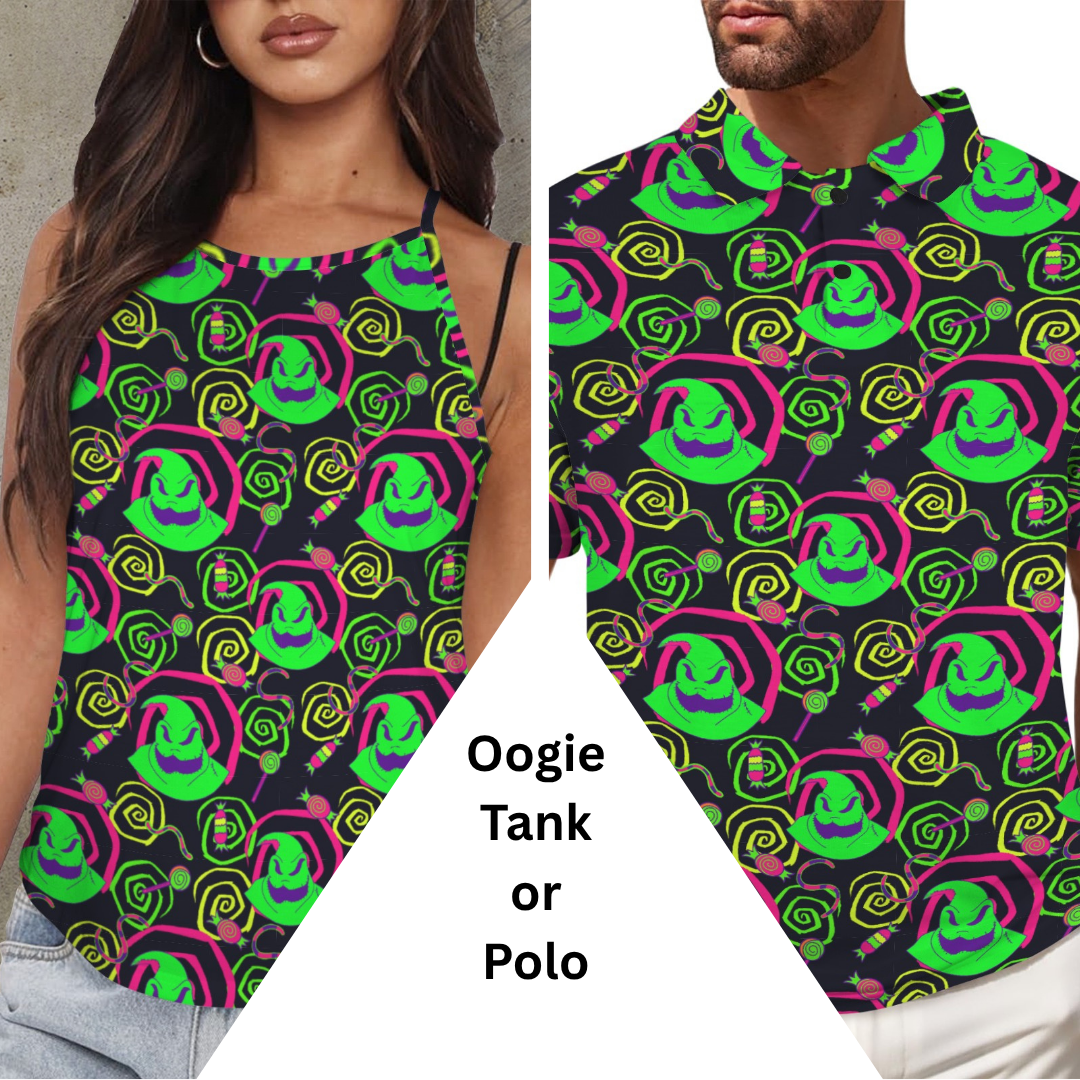Oogie Polo or Tank Top Matching Tops