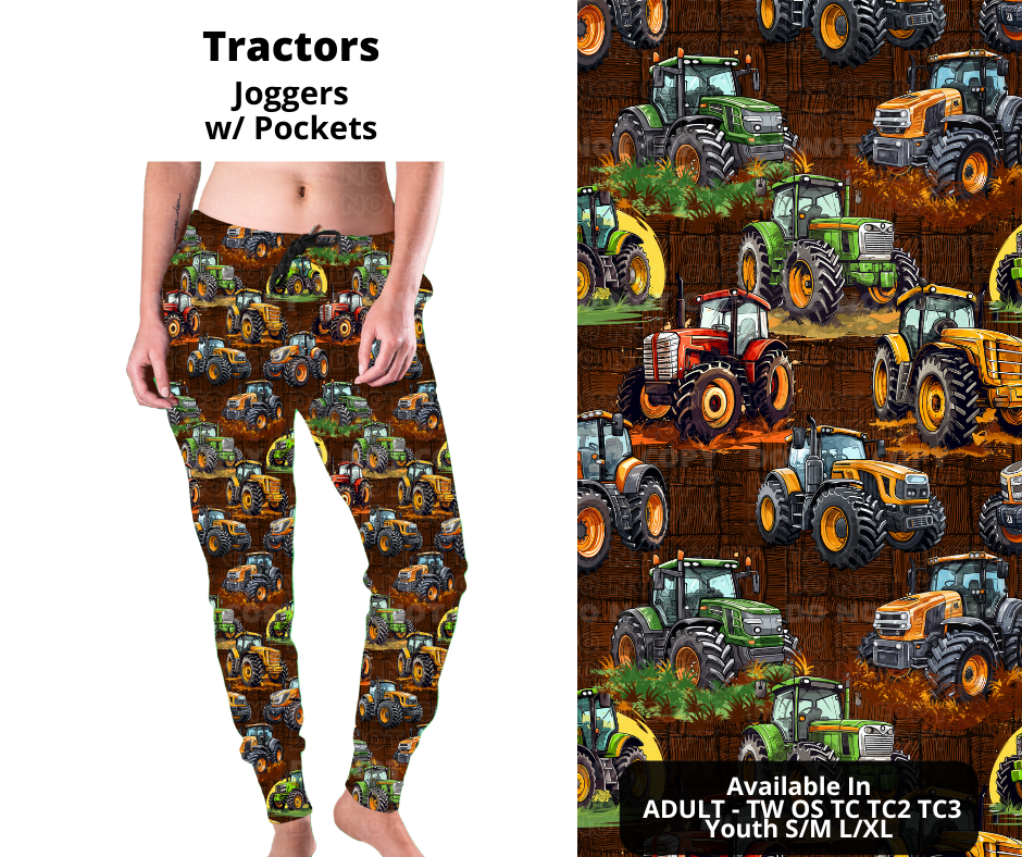 Preorder! Closes 11/27. ETA Feb. Tractors Joggers