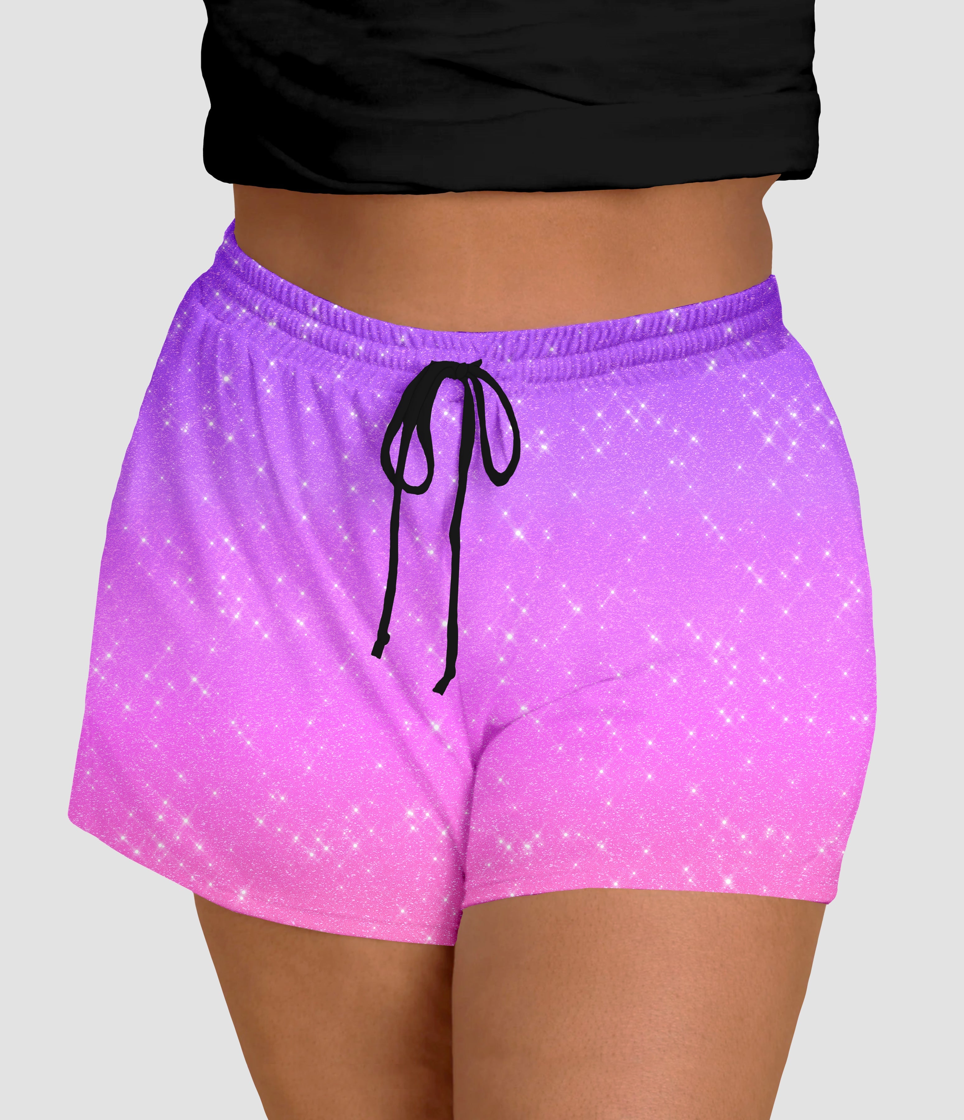 RTS - Unicorn Sparkle Jogger Shorts