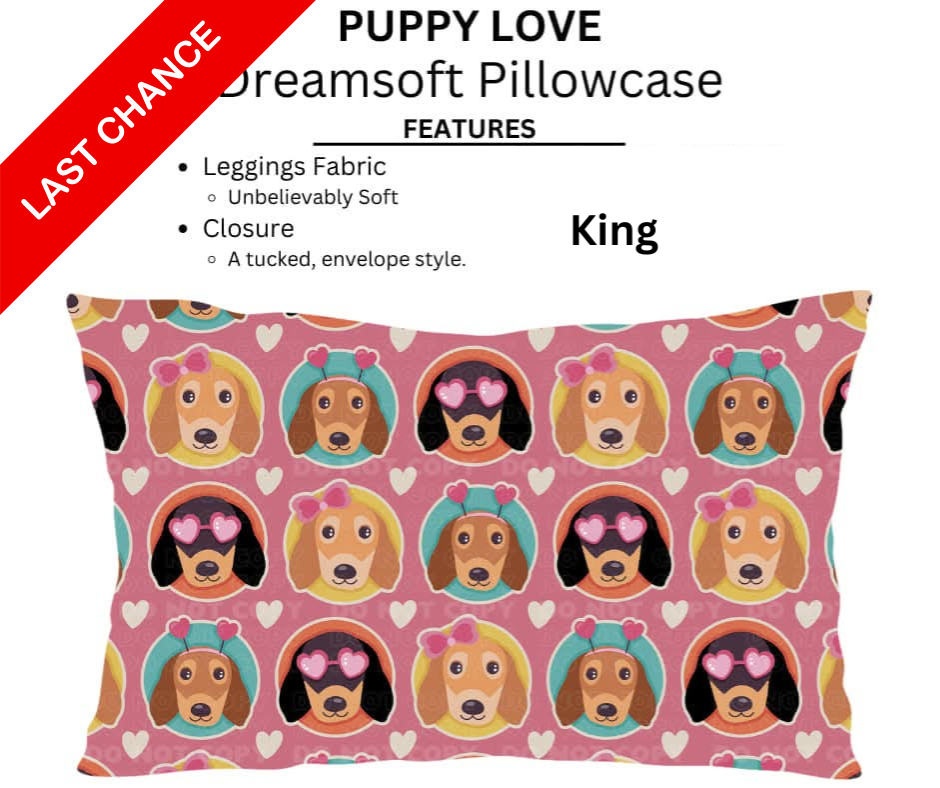 Puppy Love Dreamsoft Pillowcases