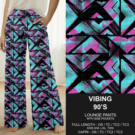 B298 - Preorder Vibing 90's Lounge Pants (Closes 7/05. ETA: early Sept.)
