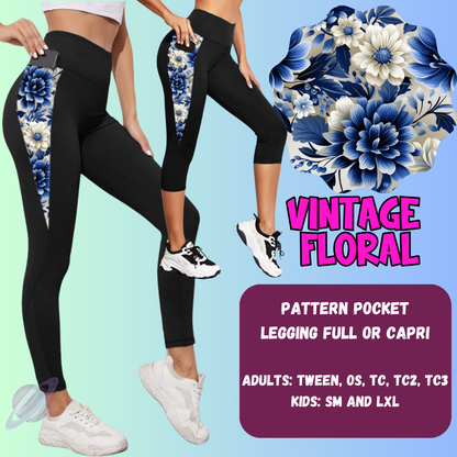 VINTAGE FLORAL-PPO 13- TOPS AND BOTTOMS-PREORDER CLOSING 6/15
