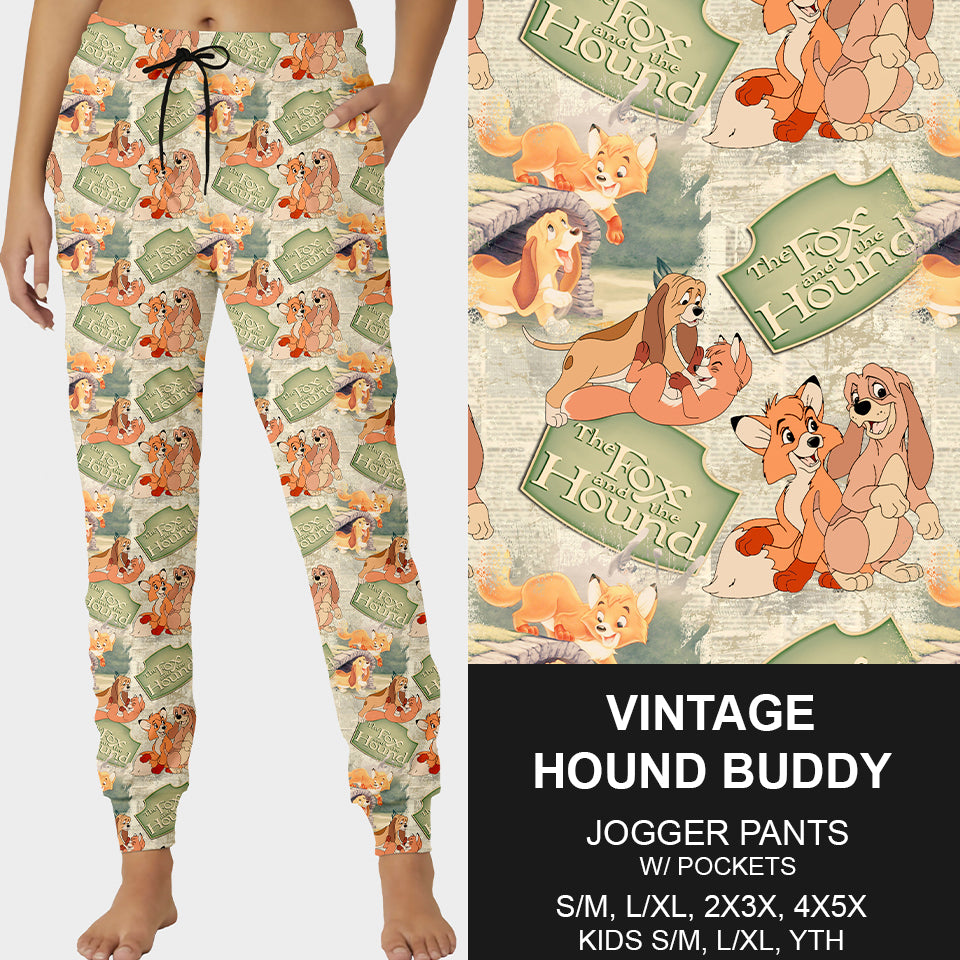 RTS - Vintage Hound Joggers