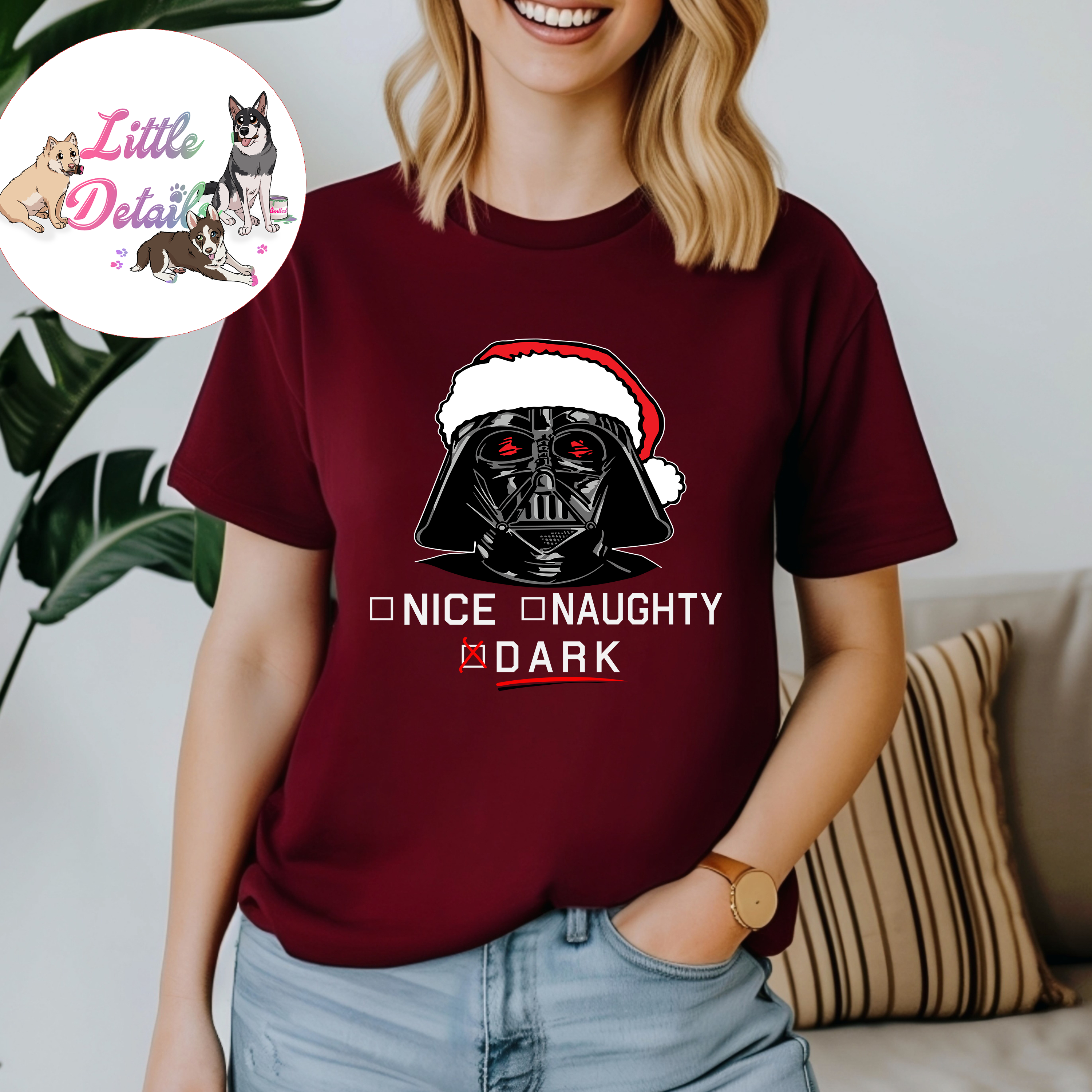 Naught Dark Side  T-Shirts