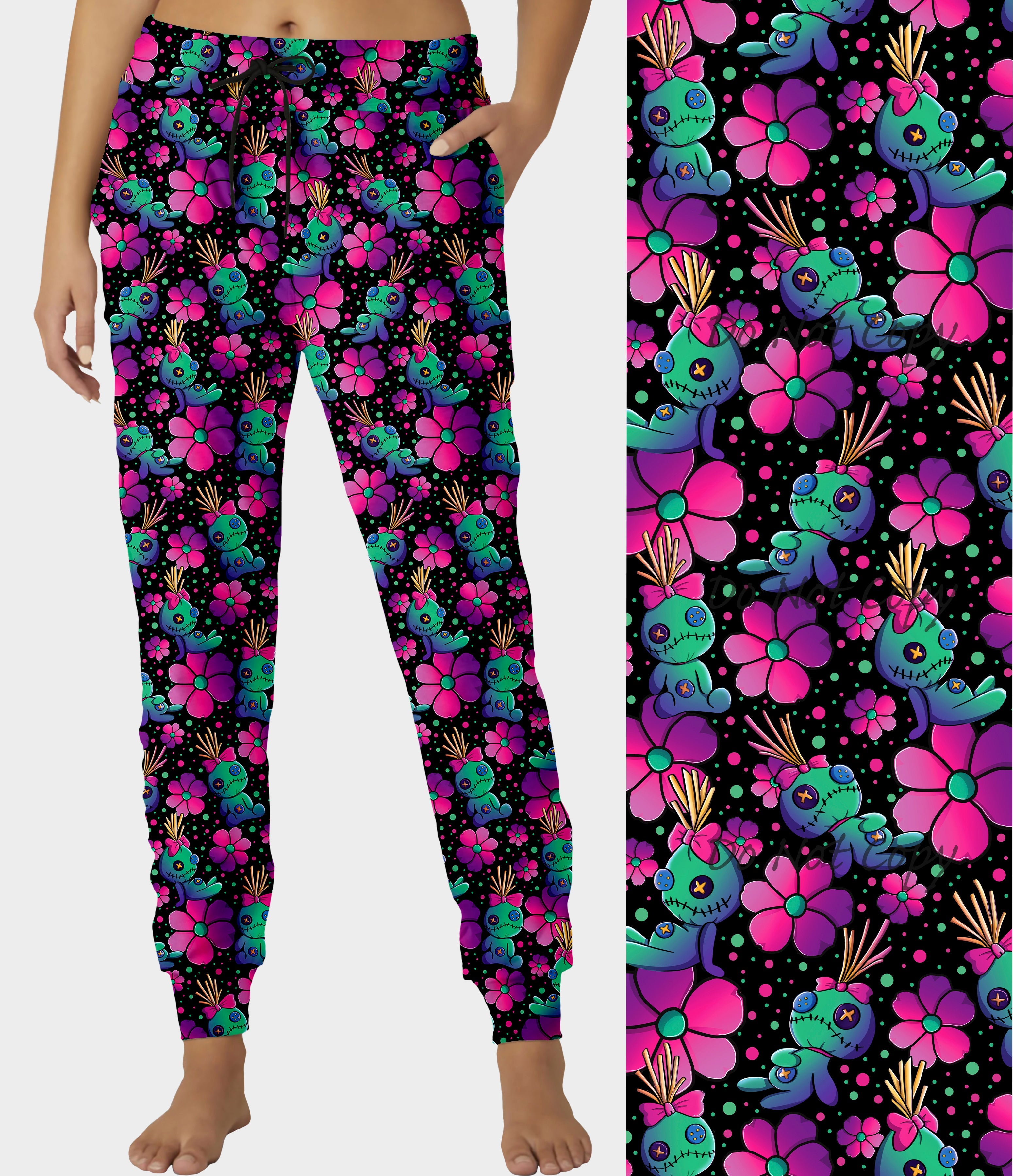 RTS - Vibrant Ragdoll Joggers