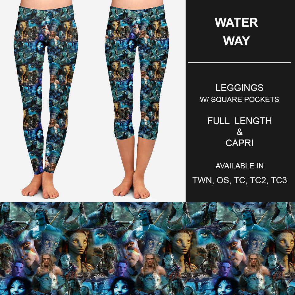 RTS - Waterway Leggings w/ Pockets