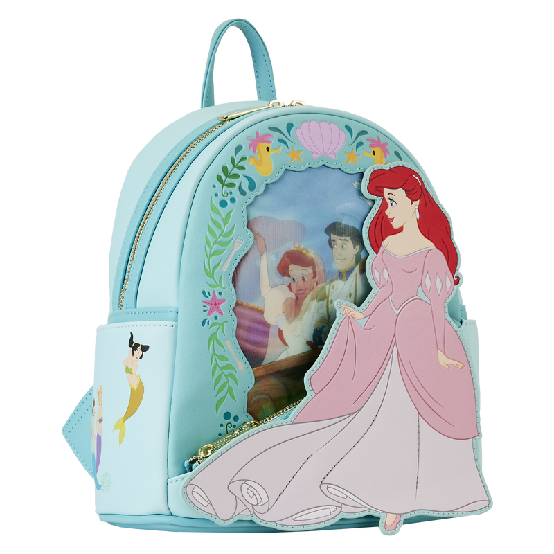 The Little Mermaid Princess Series Lenticular Mini Backpack