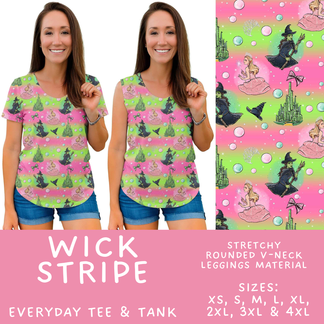Batch #601 - Cool Characters 19 - Closes 10/21 - ETA mid Dec - Wick Stripe Everyday Tank & Tee