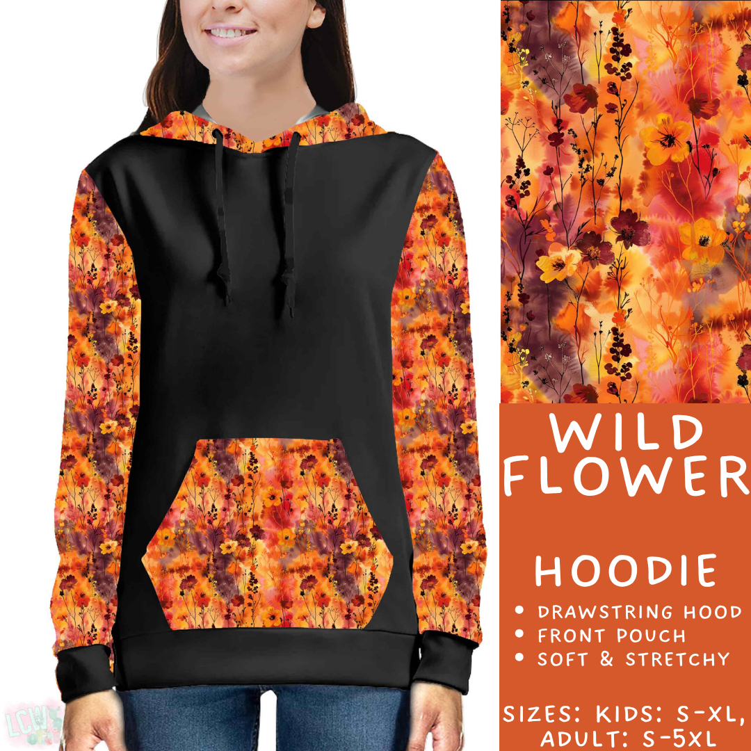 Batch #575 - Fun Run 26 - Closes 8/26 - ETA late October - Wild Flower Hoodie