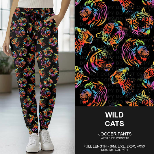 B269 - Preorder Wild Cats Joggers (Closes 12/28. ETA early March)
