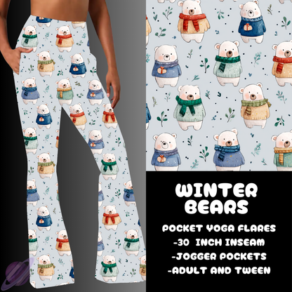 WINTER BEARS-YOGA FLARES 7-PREORDER DUE 10/2