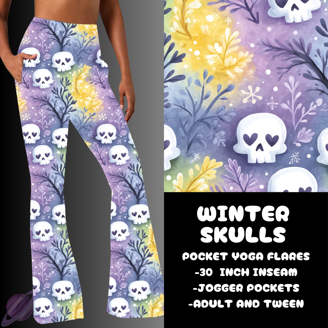 WINTER SKULLS-YOGA FLARES 7-PREORDER DUE 10/2