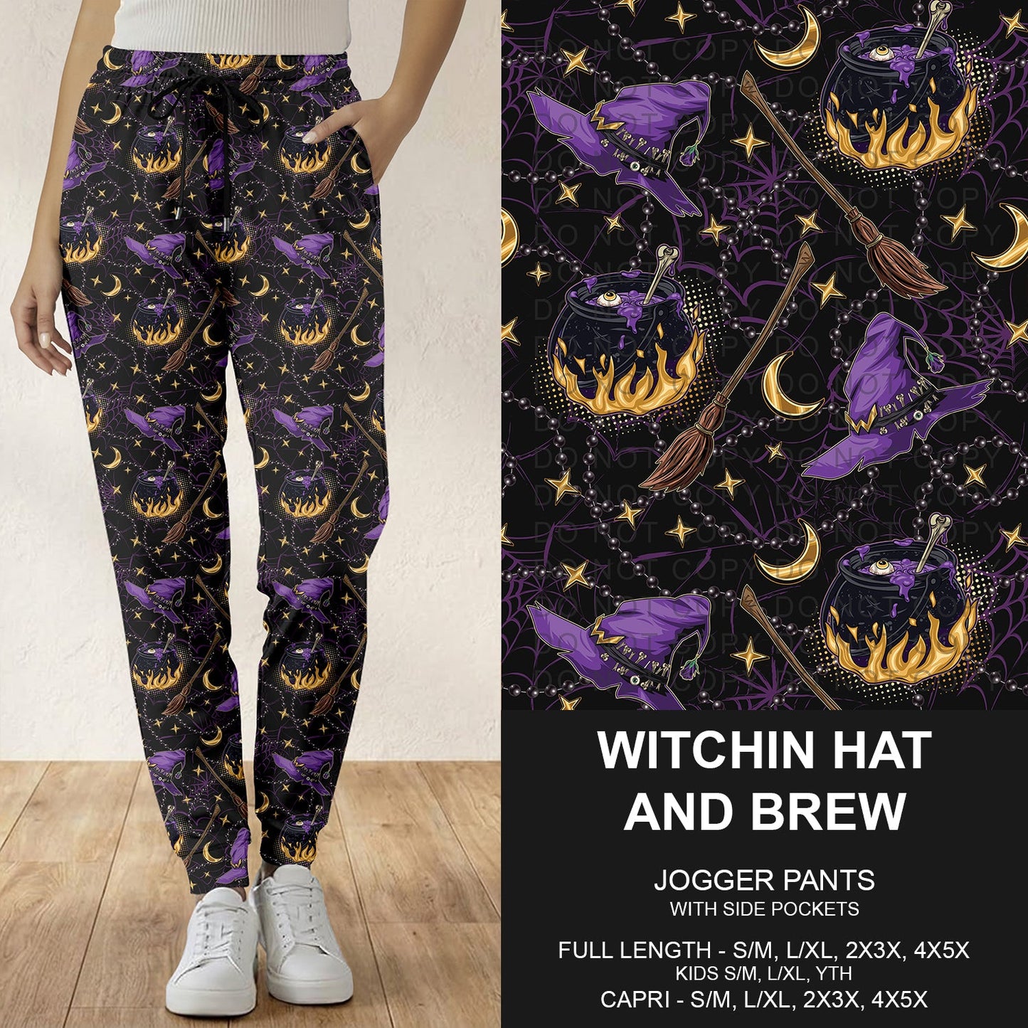 B305 - Preorder Witchin Hat and Brew Joggers (Closes 8/02. ETA: early Oct.)