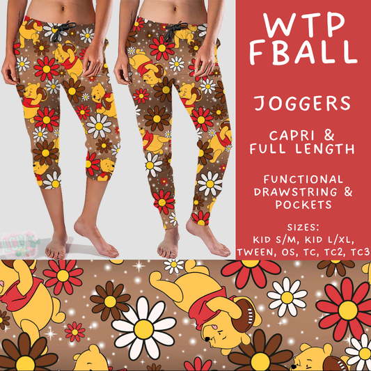 Batch #594 - Magical Faves 25 - Closes 10/5 - ETA early Dec - WTP FBall Full and Capri Length Joggers