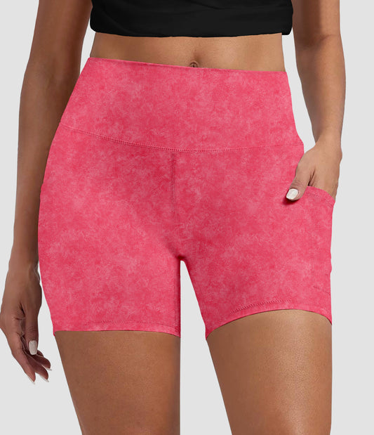 RTS - Watermelon Biker Shorts with Pockets