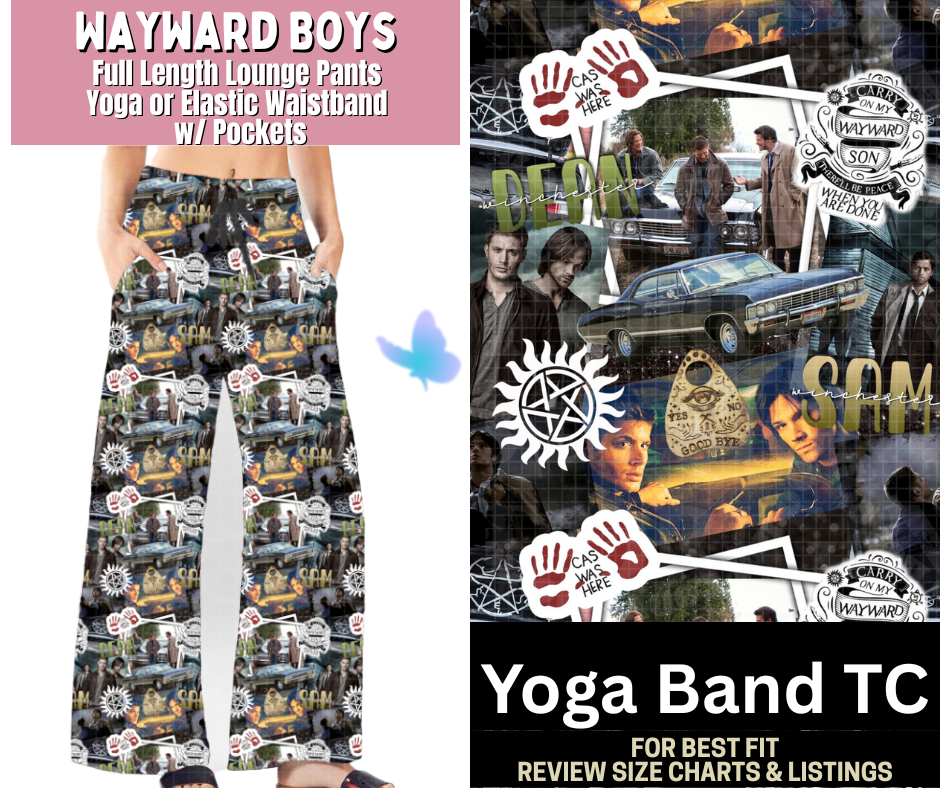 Wayward Boys Full Length Lounge Pants