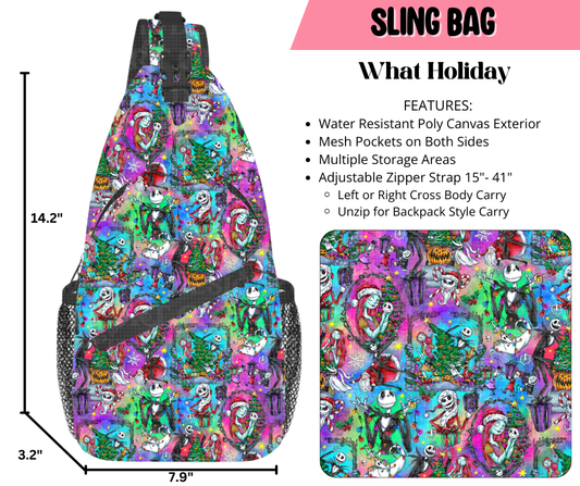What Holiday Sling Bag