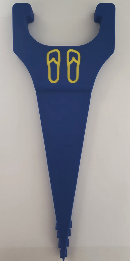 FLIP FLOP SAVER BEACH SPIKE-3D PRINTED