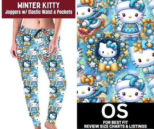 Winter Kitty Joggers