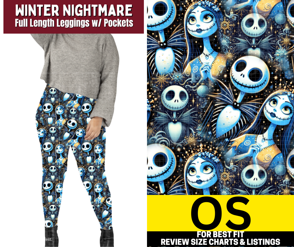 Winter Nightmare Fleece Leggings