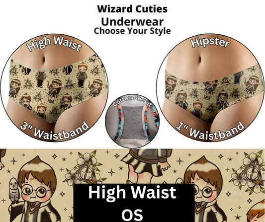 Wizard Cuties High Waist Underwear