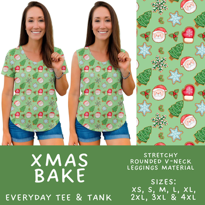 Batch #595 - Christmas Spirit 2 - Closes 10/7 - ETA early Dec - Xmas Bake Everyday Tank & Tee