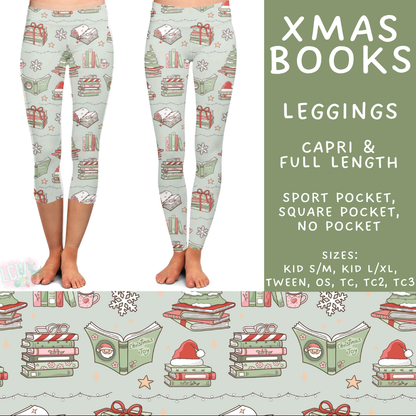 Batch #595 - Christmas Spirit 2 - Closes 10/7 - ETA early Dec - Xmas Books Full and Capri Length Leggings
