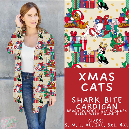 Batch #598 - Magical Character Christmas 2 - Closes 10/14 - ETA early Dec - Xmas Cats Cardigan