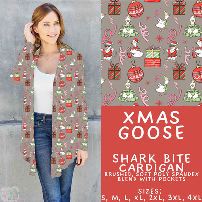 Batch #595 - Christmas Spirit 2 - Closes 10/7 - ETA early Dec - Xmas Goose Cardigan