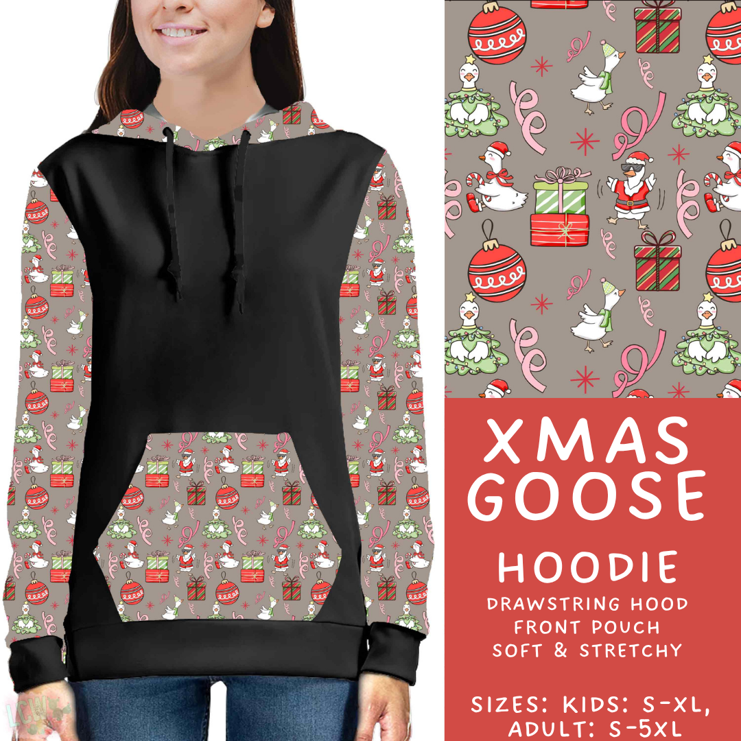 Batch #595 - Christmas Spirit 2 - Closes 10/7 - ETA early Dec - Xmas Goose Hoodie