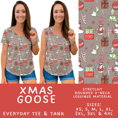 Batch #595 - Christmas Spirit 2 - Closes 10/7 - ETA early Dec - Xmas Goose Everyday Tank & Tee
