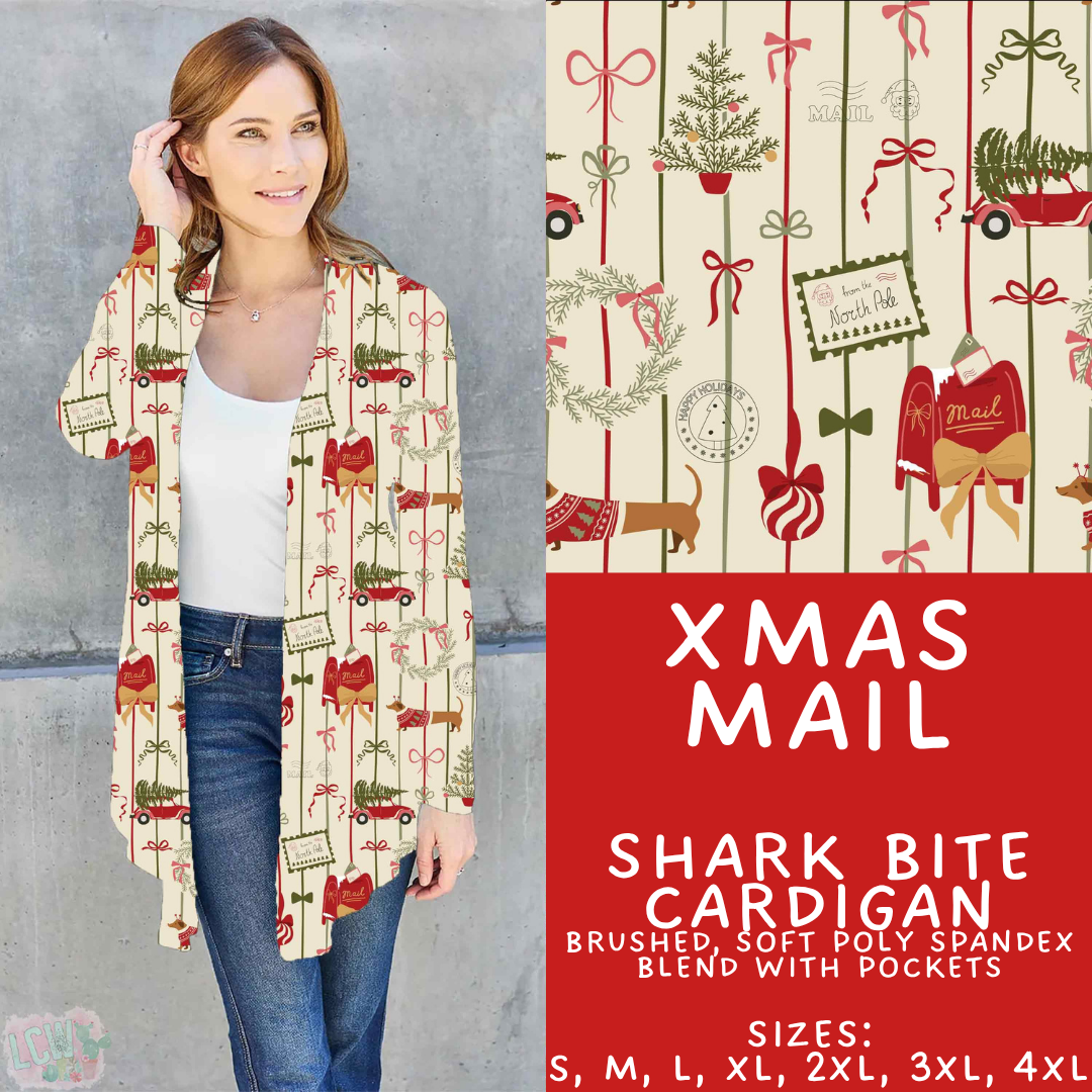 Batch #595 - Christmas Spirit 2 - Closes 10/7 - ETA early Dec - Xmas Mail Cardigan