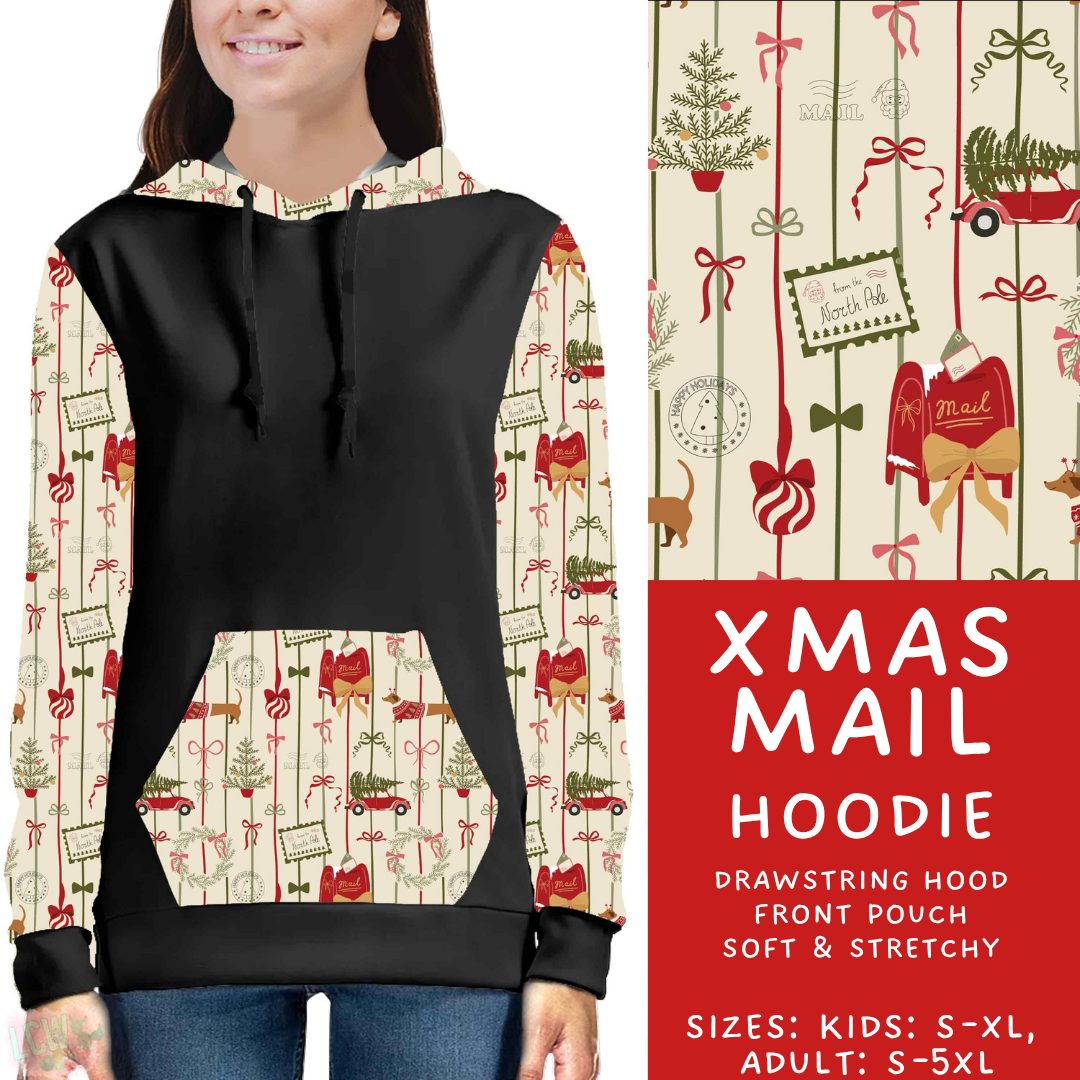 Batch #595 - Christmas Spirit 2 - Closes 10/7 - ETA early Dec - Xmas Mail Hoodie