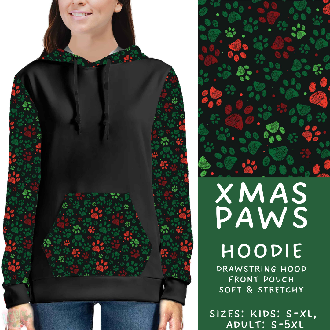 Batch #595 - Christmas Spirit 2 - Closes 10/7 - ETA early Dec - Xmas Paws Hoodie