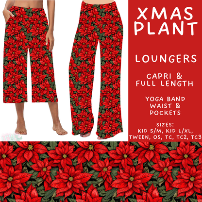 Batch #595 - Christmas Spirit 2 - Closes 10/7 - ETA early Dec - Xmas Plant Capri and Full Length Loungers